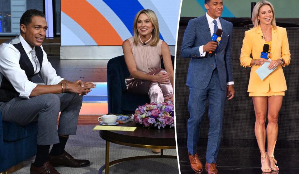 Amy Robach and TJ Holmes exclude their former 'GMA' colleagues at their wedding