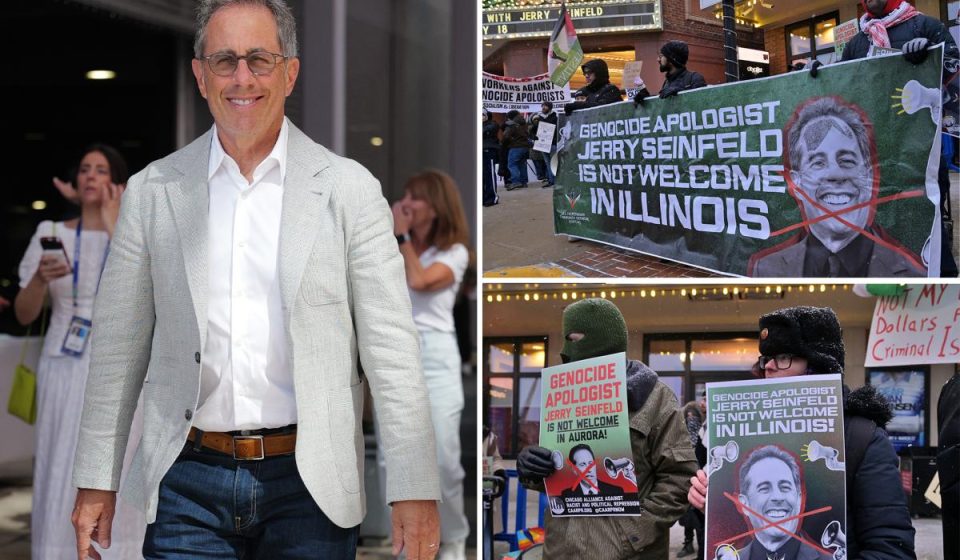 Jerry Seinfeld Slams Radical Anti-Israel Hecklers After Chaotic Stunt Fails