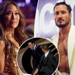 'DWTS' Pro Val Chmerkovskiy Apologizes to Carrie Ann Inaba for Will Smith Slap Reference