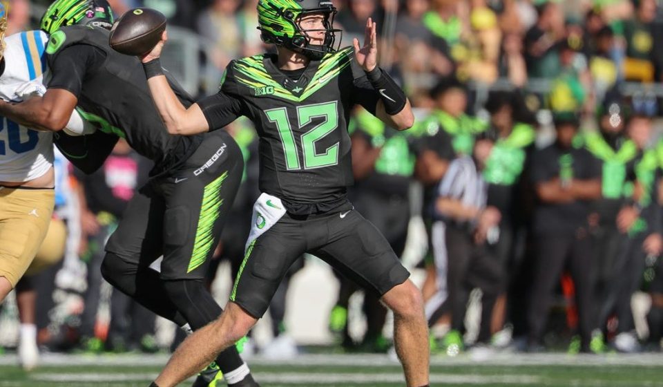 Oregon expected to start Brock Thomas over Dylan Raiola against Nebraska in absence of Dante Moore