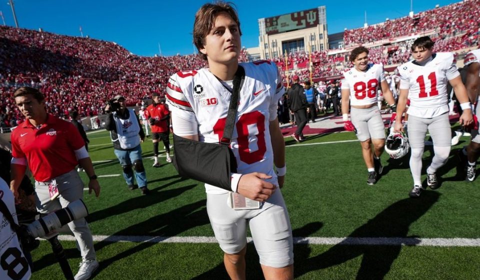 Ohio State awaits testing on Julian Sayin injury; Luke Fahey 'to be given a bigger role'