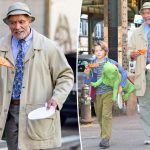 Dwayne Johnson Looks Unrecognizable as an Elderly Man on the Set of 'Lizard Music'