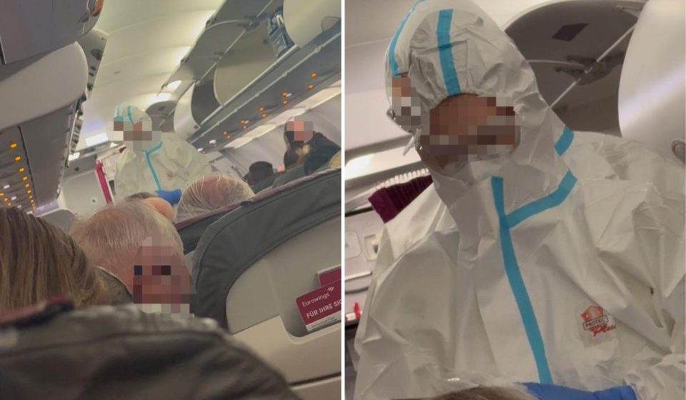 Doctors board Eurowings plane after norovirus outbreak