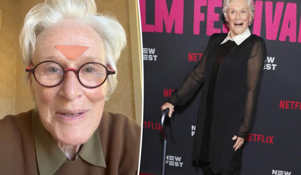 Glenn Close, 79, reveals why she uses a cane after sparking concern