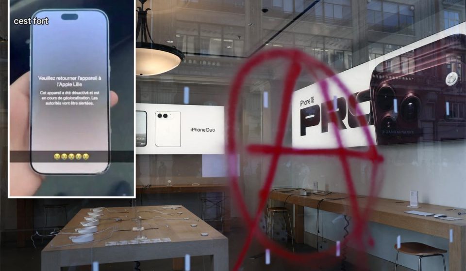 French Apple Store Looters Receive a Bad Surprise on Stolen iPhones