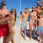 Jessie's Kids James Decker and Eric Flaunt Matching Abs in Beach Photos