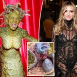 Heidi Klum Previews Monster Costume Ahead of 2026 Halloween Party