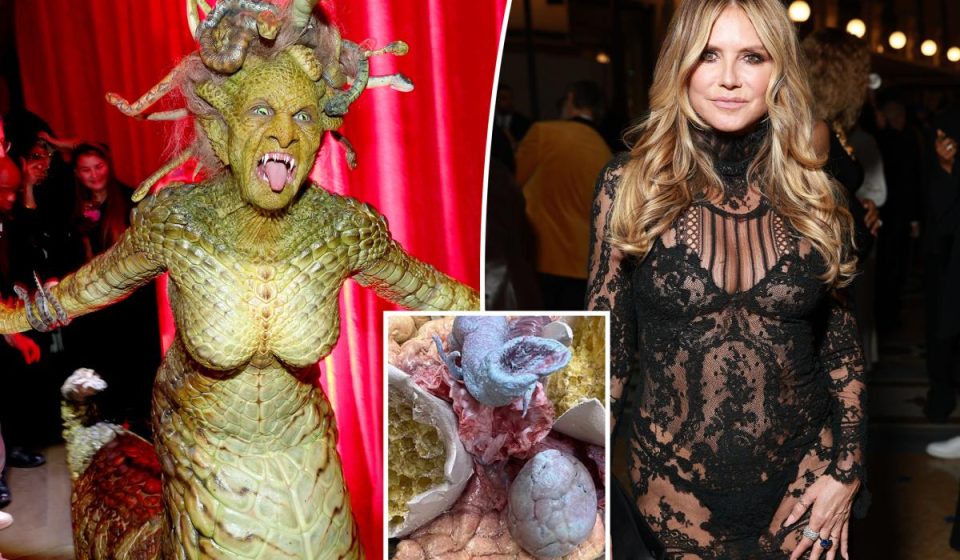 Heidi Klum Previews Monster Costume Ahead of 2026 Halloween Party