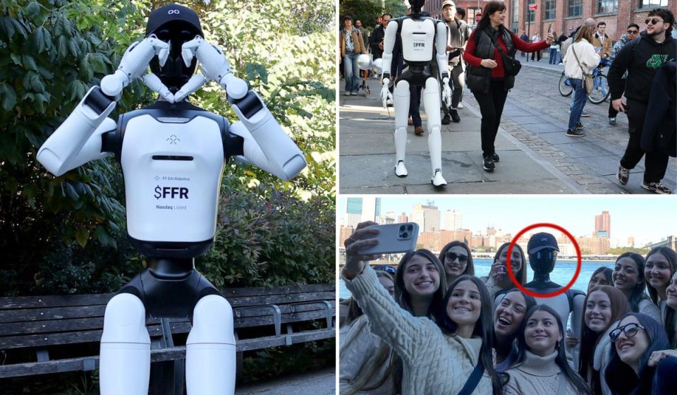 $89,000 AI robot released into New York park to learn human behavior – and possibly become a babysitter