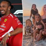 Lewis Hamilton makes rare comment on his relationship with Kim Kardashian's 4 children