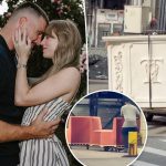 Taylor Swift and Travis Kelce burned down their wedding decor after $30 million ceremony: report