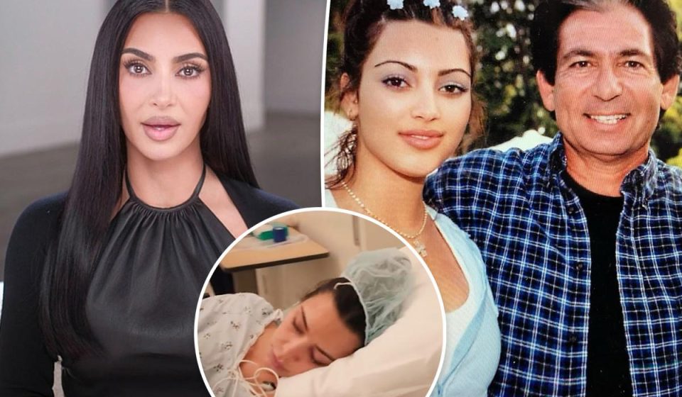 Kim Kardashian Undergoes Surgery After Receiving Diagnosis Related to Father's Death