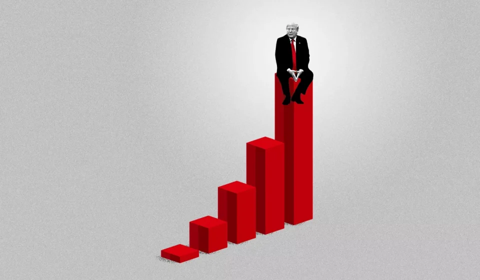 Trump's dilemma: good data, bad story