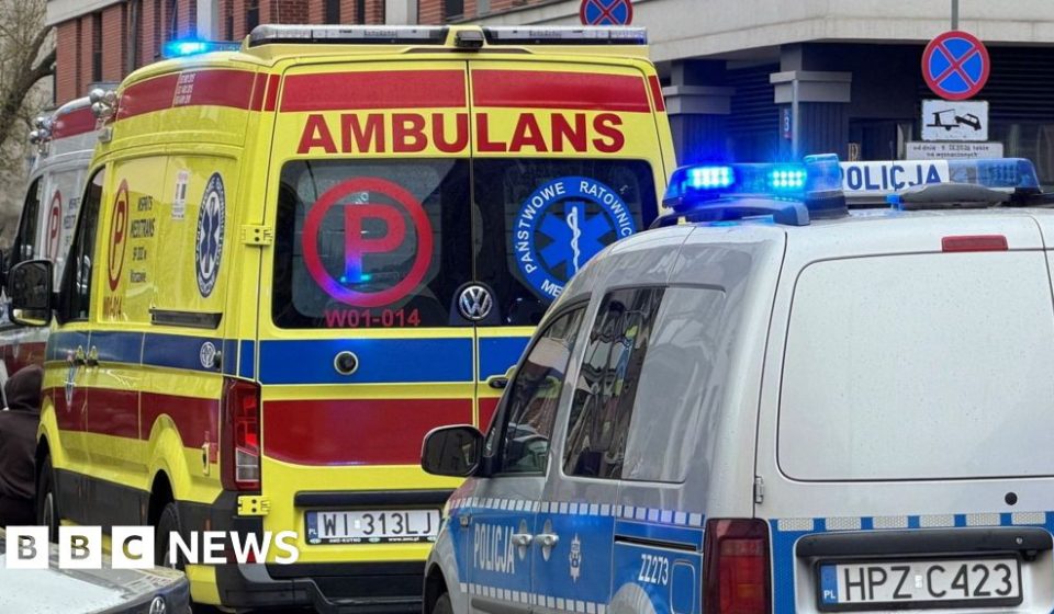 Woman injures three people in third Polish school knife attack in a week - BBC News Africa