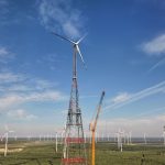 This turbine has a big advantage: its height