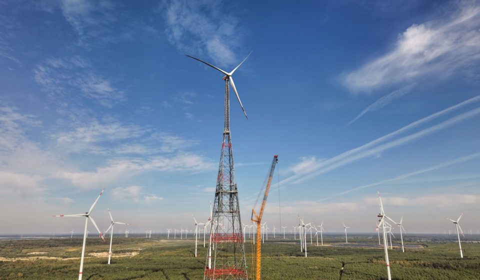 This turbine has a big advantage: its height