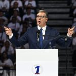 Thousands support Vucic as he launches campaign