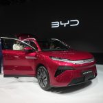 Dominating the Paris Motor Show: a large number of Chinese cars
