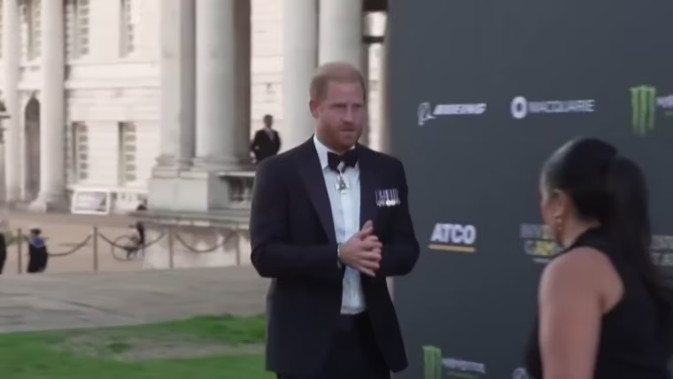 Harry and Meghan make their first joint appearance since returning to the UK