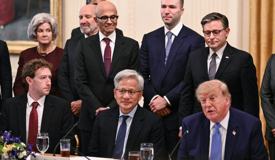 Inside Zuckerberg, Huang pushes for White House AI pact