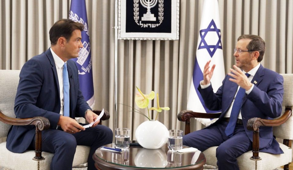 Israel's Herzog calls UK sanctions 'grave mistake', accuses UK of election interference