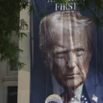 Raskin proposes preserving Trump banners in Washington and signs in Smithsonian exhibit