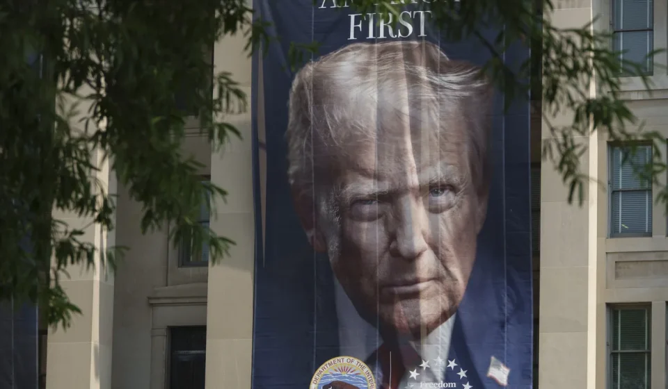 Raskin proposes preserving Trump banners in Washington and signs in Smithsonian exhibit