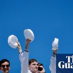Thousands gather to welcome tired USS Lincoln sailors after difficult time at sea | American military