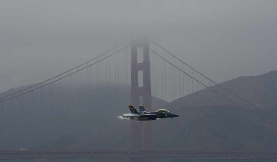 Blue Angels fly again after fog limits SF Fleet Week show