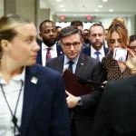 Republicans prepare for three-way fight for leader if they lose