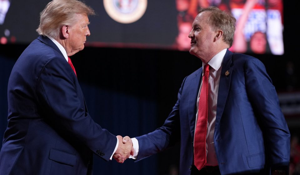 Trump attacks Republicans as Ken Paxton struggles in Texas