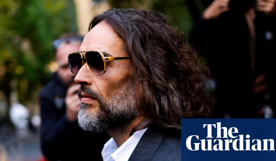 Russell Brand was a 'crazy-eyed maniac' when he tried to drag woman into toilet, court told | UK News