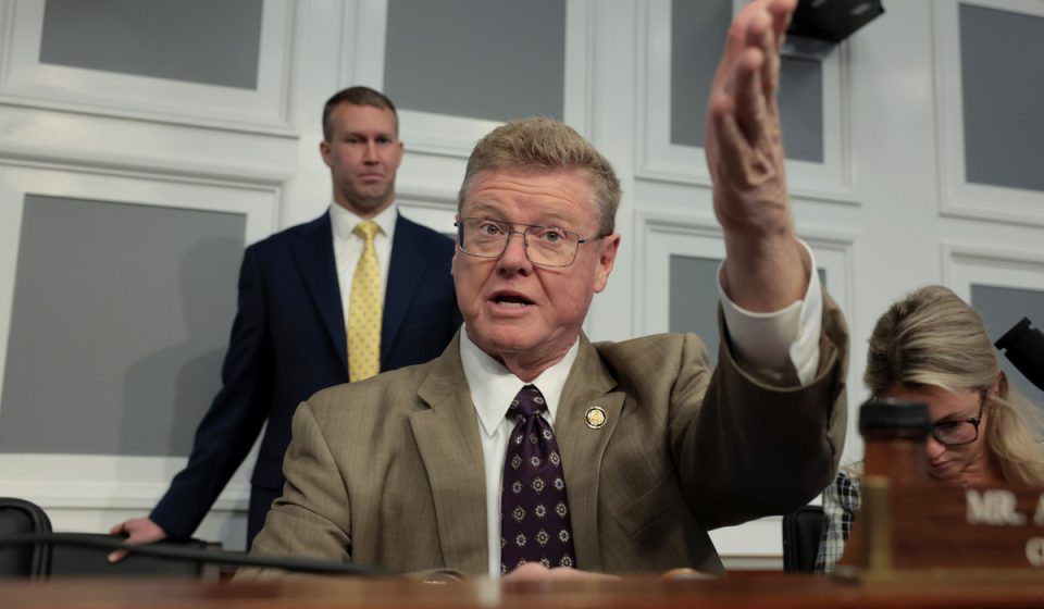 Outgoing Republican congressman will 'absolutely not' vote for successor in at-risk seat