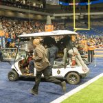 Soldier dies after falling from Alamodome rafters