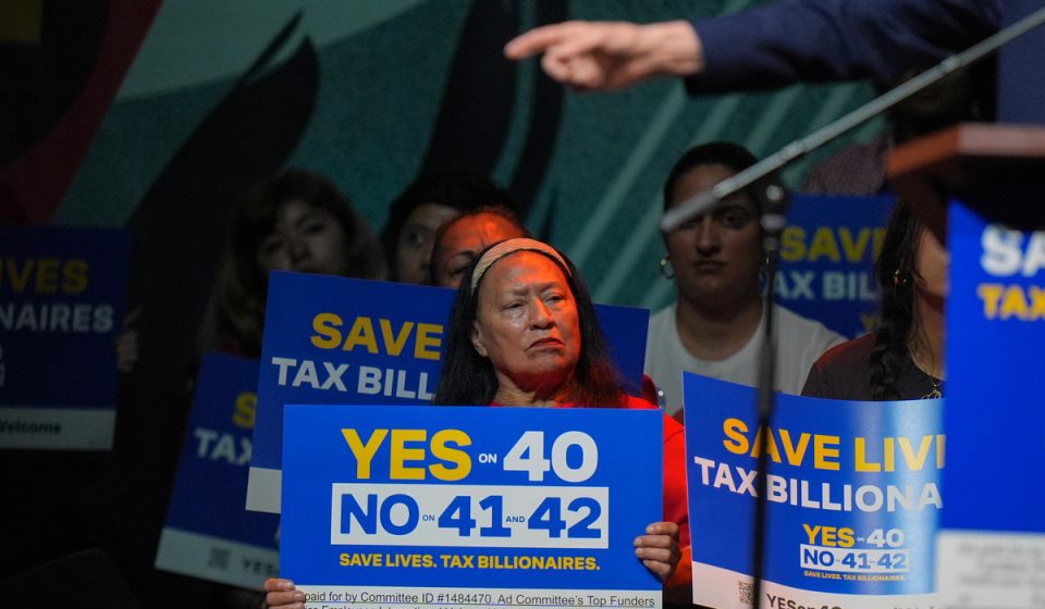 California billionaires tax falls short of majority support, poll finds