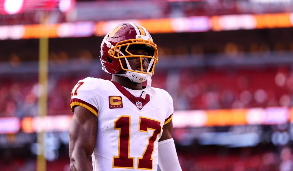 Terry McLaurin out for a year with torn patella tendon