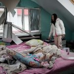 Russian missiles hit Kyiv as Moscow says more than 800 Ukrainian drones shot down