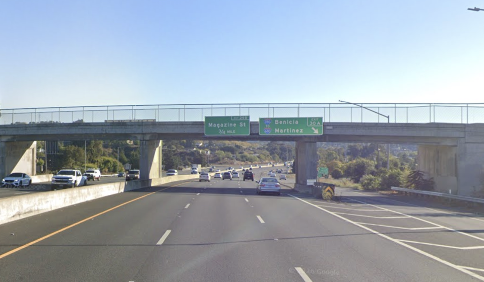 Bay Area Tesla driver hits, kills pedestrian on I-80, CHP says