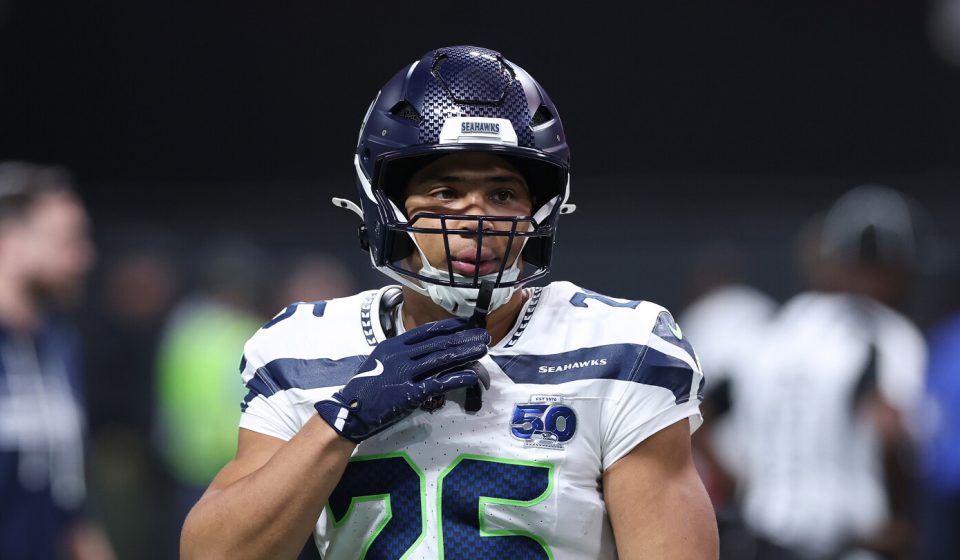 Zach Charbonnet will not play for the Seahawks on Sunday