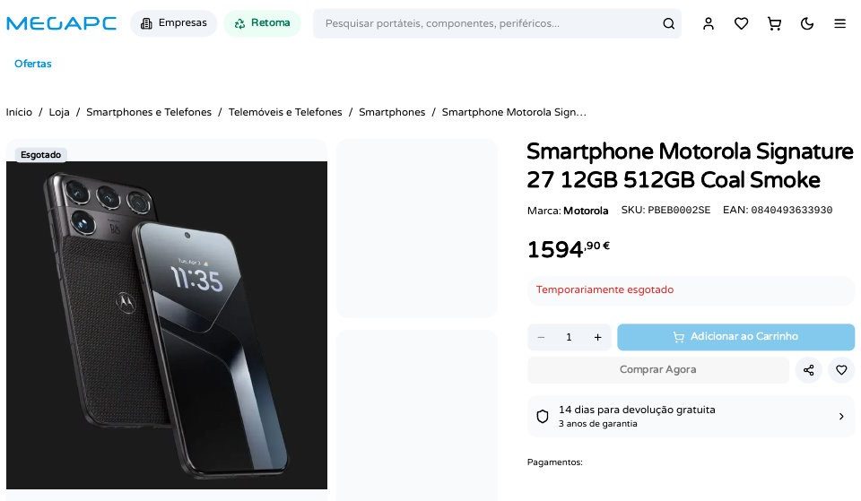 Motorola Signature 27 and Razr Flex appear at European retailer with prices