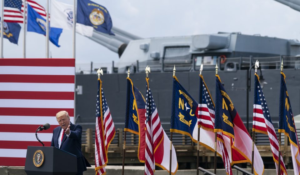 Pentagon plans to end Trump's record military budget