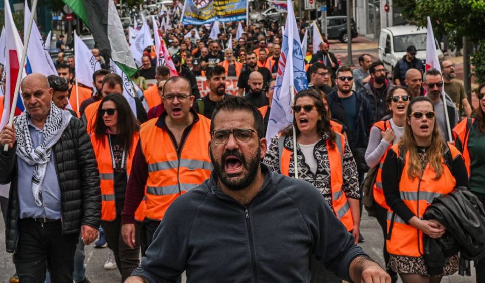 With 'largest coordinated port action ever,' dockworkers from 22 countries strike against genocide in Gaza