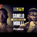 Canelo Alvarez - Christian MBilli live scores, DAZN PPV start times