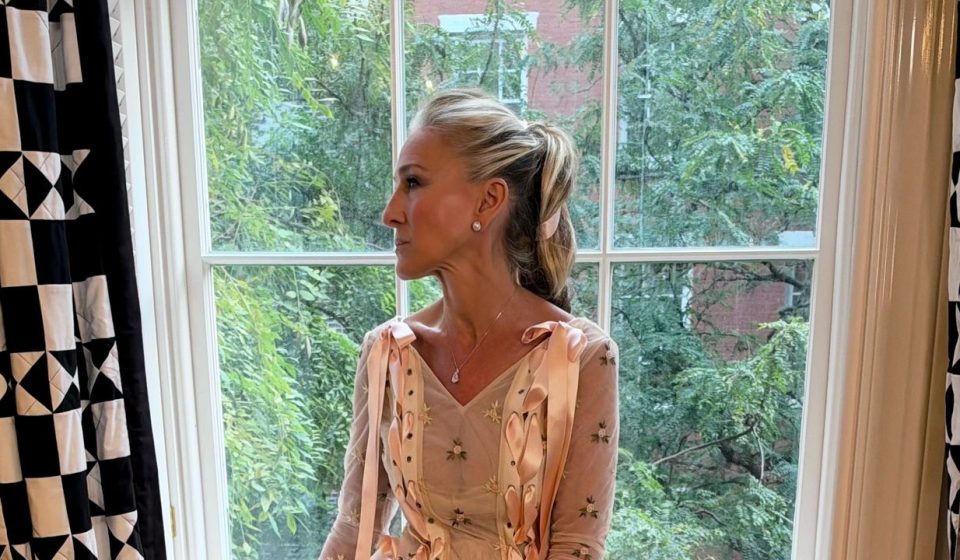 Sarah Jessica Parker Gets Ready for New York City Ballet's Fall Fashion Gala in a Custom Simone Rocha Gown