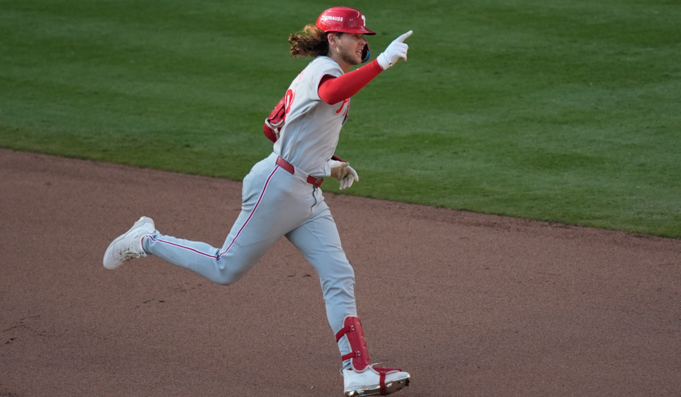 Bohm's home run powers Phillies past Braves to force Game 3 of Wild Card Series