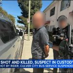 Suspect arrested in fatal shooting of Culver City bus driver in Mar Vista, LAPD says