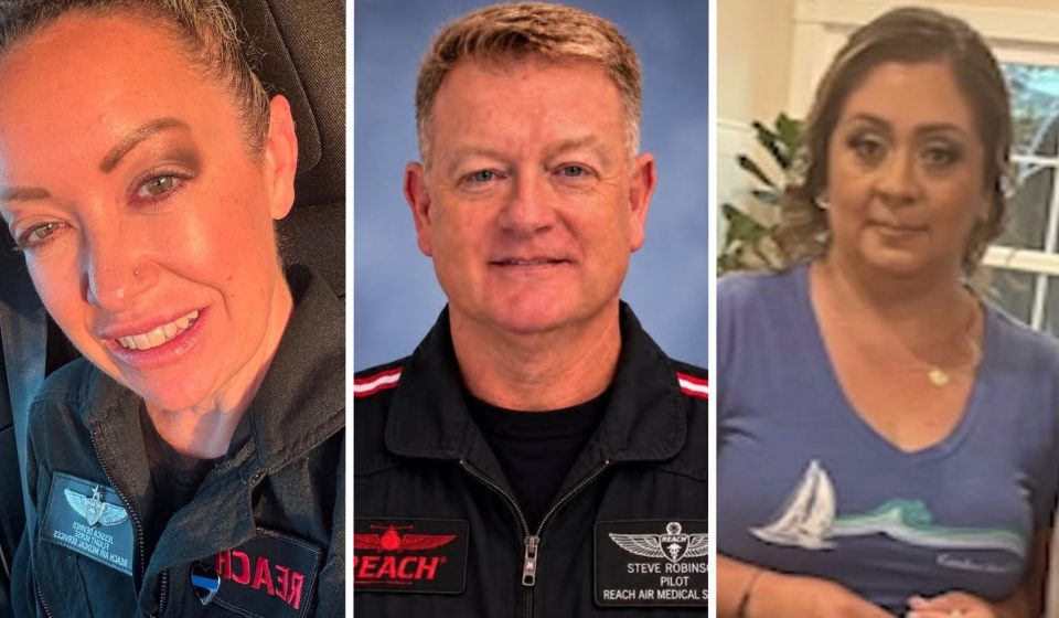 Steven Robinson, Jessica DeVries: pilot and nurse killed in medical helicopter crash off Catalina Island identified