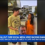 Mayor Nithya Raman's campaign messages remove 'fascist liars' video criticizing LAPD Chief Jim McDonnell