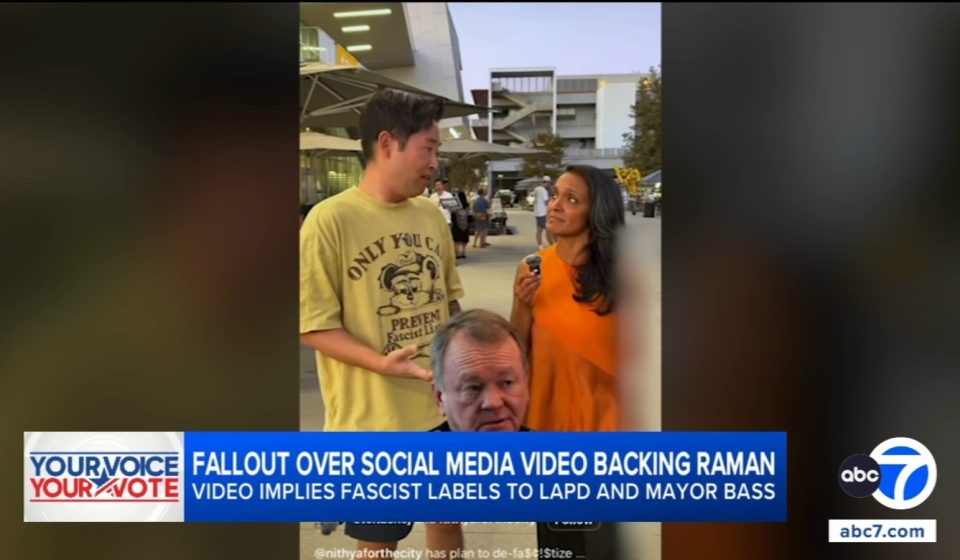 Mayor Nithya Raman's campaign messages remove 'fascist liars' video criticizing LAPD Chief Jim McDonnell
