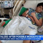 Long Beach teen hospitalized with rare West Nile virus complication; talks about a long road to recovery